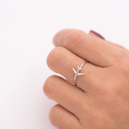 Кольцо "Путешественник" из белого золота - интернет-магазина Mono Jewelry