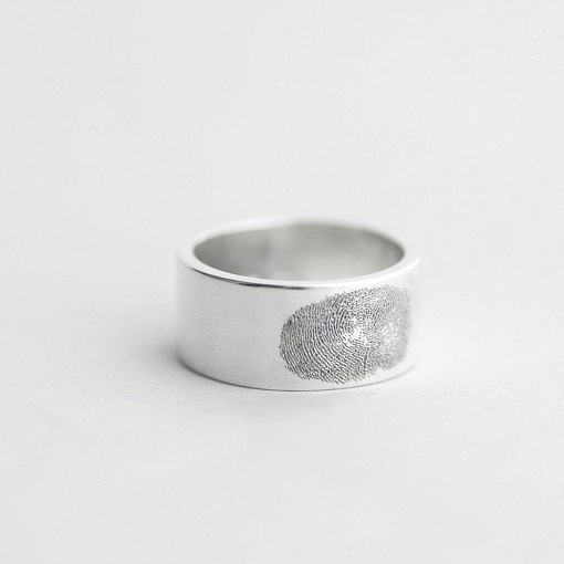 Кольцо Отпечаток в серебре 112126о 6