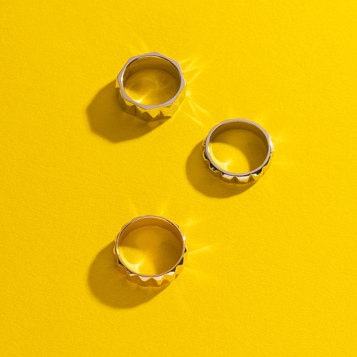 Кольцо "Frederika" в желтом золоте к07584 8