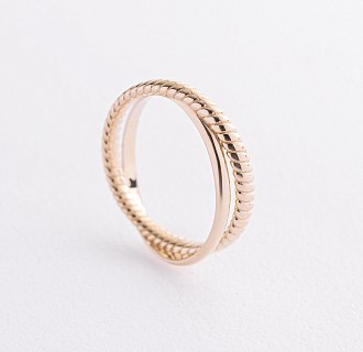 Кольцо "Yasmine" в желтом золоте к07554