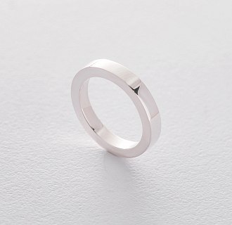 Серебряное кольцо ручной работы "Счастье" с фианитом 112125 №8