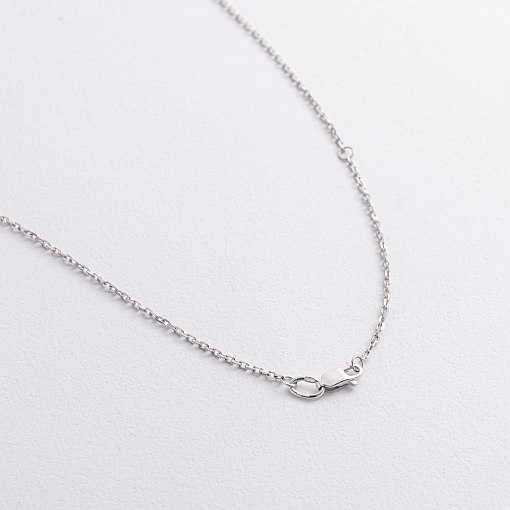 Золотое колье "Капелька" с бриллиантом колб0095di 3