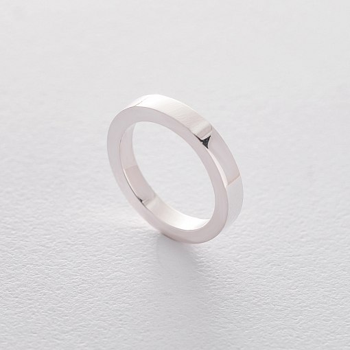 Серебряное кольцо ручной работы "Счастье" с фианитом 112125 8