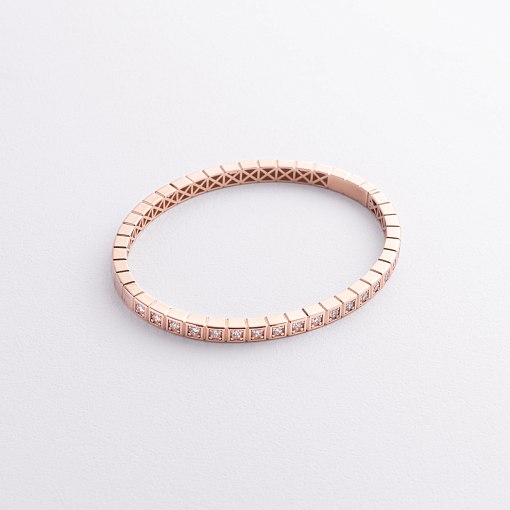 Жорсткий золотий браслет 