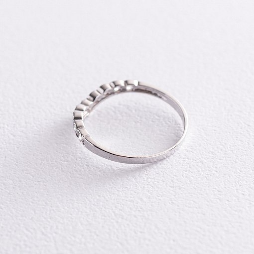 Серебряное кольцо с фианитами 112576 2