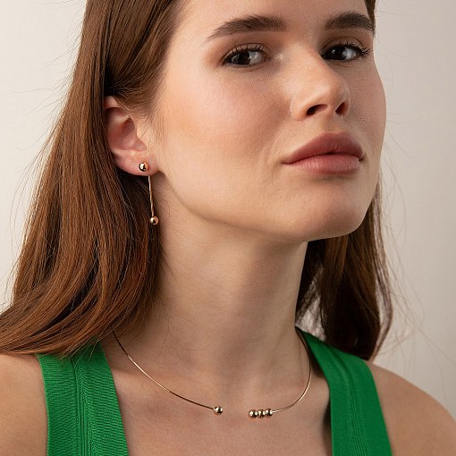 Золоті сережки 