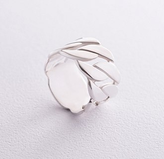Широкое серебряное кольцо "Элизабет" 112691 №2