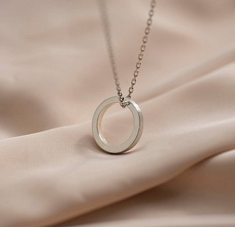 Кольцо Счастье в серебре (с ониксом) schastie №8