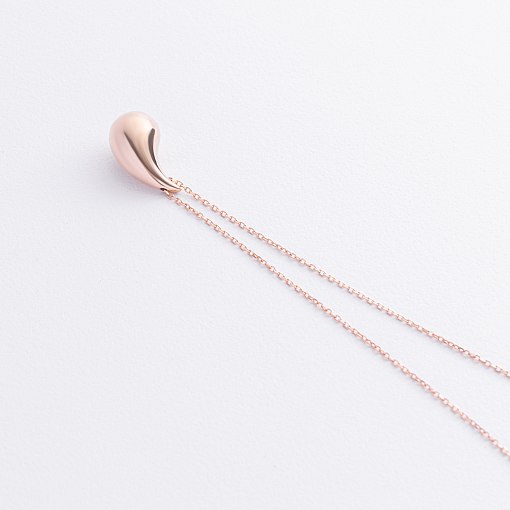 Колье "Megan" в красном золоте (Middle) кол02577 3