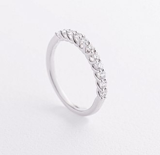 Золота каблучка з діамантами кб0640lg