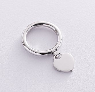 Серебряное кольцо "Love" 112049 №3