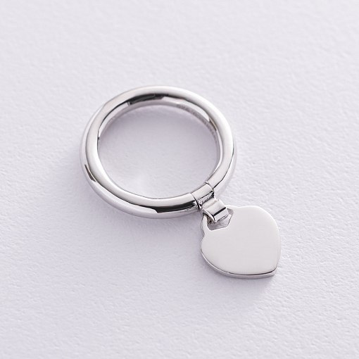 Серебряное кольцо "Love" 112049 3