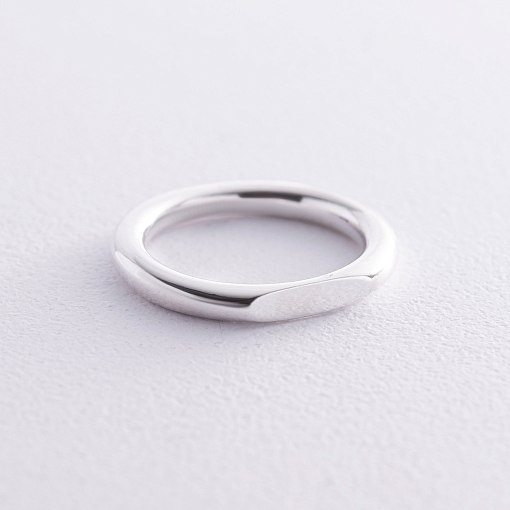 Серебряное кольцо для гравировки 112697 9