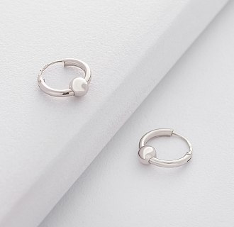 Серьги-кольца Маленькие надежды 122446