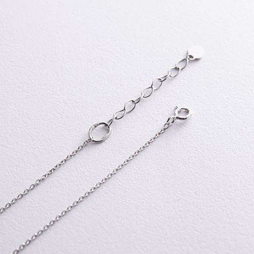 Серебряное колье "Волна" 908-01326 7