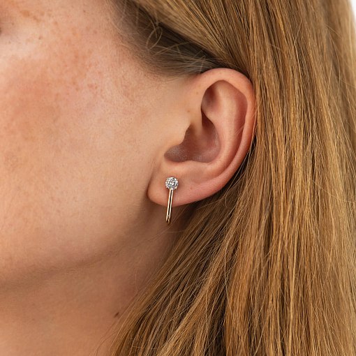 Сережки - пусети 