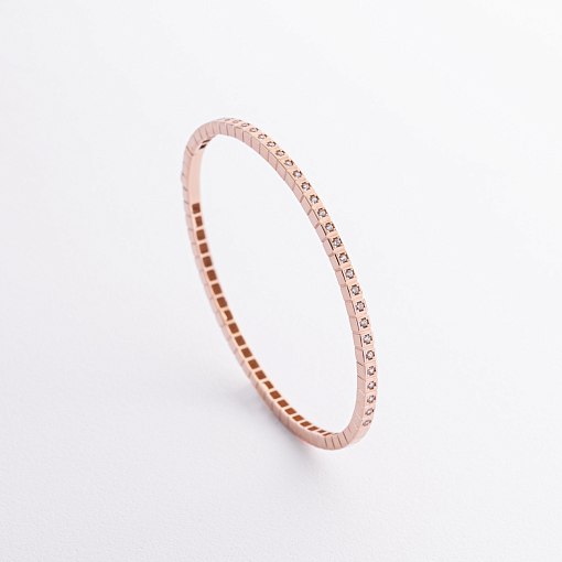 Жорсткий золотий браслет 