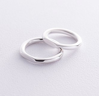 Серебряное кольцо для гравировки 112697 №5