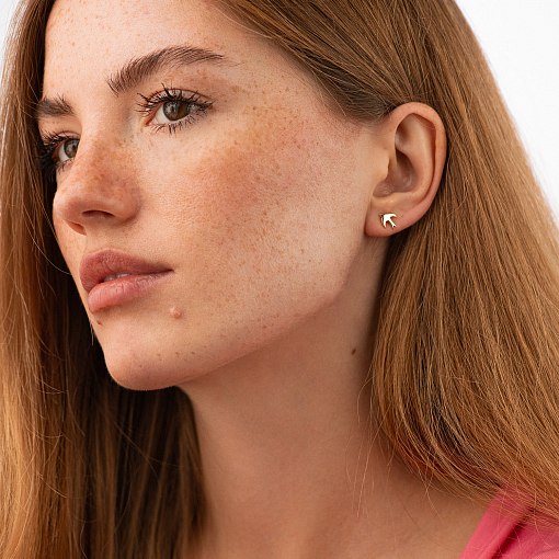 Сережки - пусети 