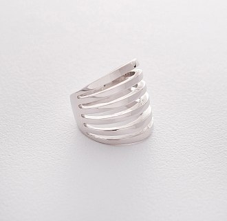 Кольцо Феерия в серебре (родированное) 112197
