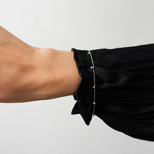 Браслет в белом золоте с бриллиантами бб0041di 6