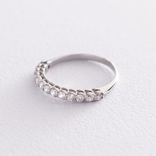 Серебряное кольцо с фианитами 112580 2