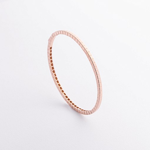 Жорсткий золотий браслет 