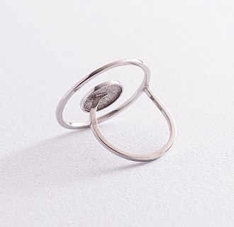 Серебряное кольцо "Аврора" 3947 №3