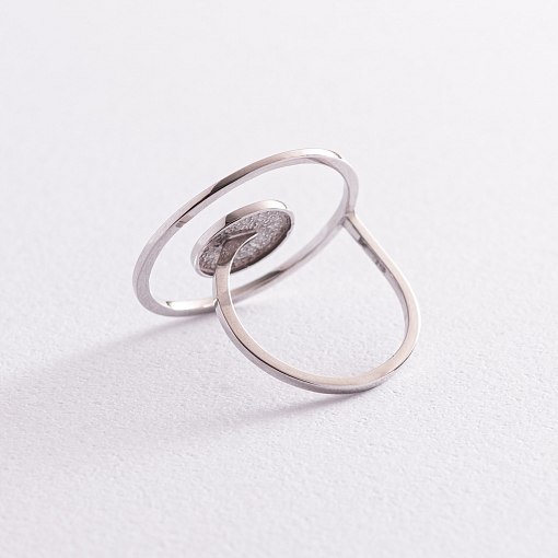Серебряное кольцо "Аврора" 3947 3