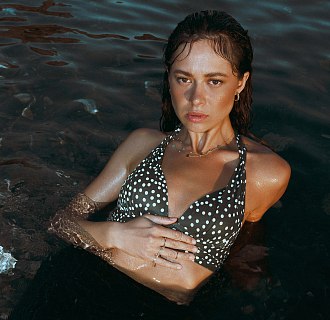 Каблучка з ланцюжками (жовте золото) к07475 №8