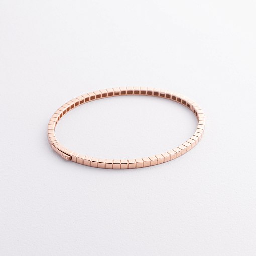 Жорсткий золотий браслет 