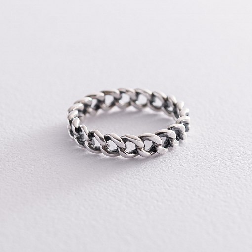 Серебряное кольцо "Анетт" 112517