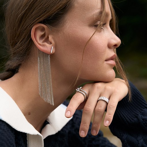 Серьга - каффа 