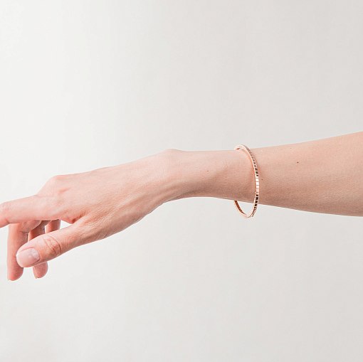 Жорсткий золотий браслет 