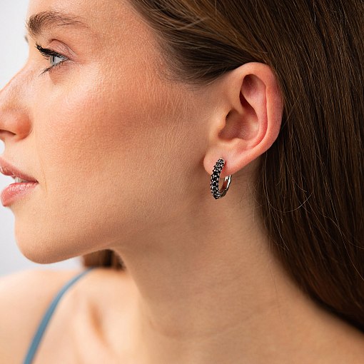 Золоті сережки - кільця 