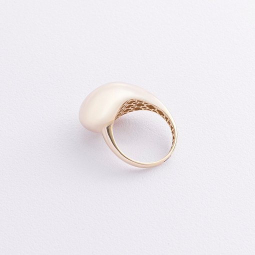 Кольцо "Megan" в желтом золоте к08168 3