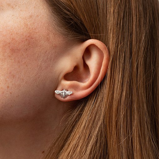 Золоті сережки - пусети 