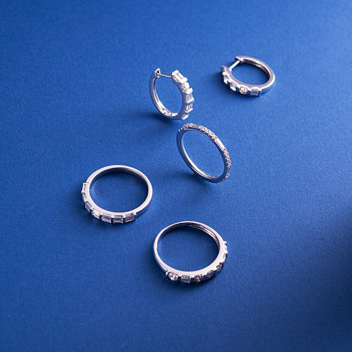 Золотое кольцо с бриллиантами кб0617lg 6