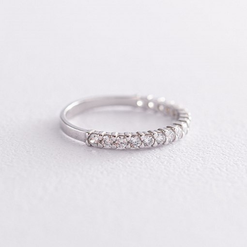 Серебряное кольцо с фианитами 112579 2