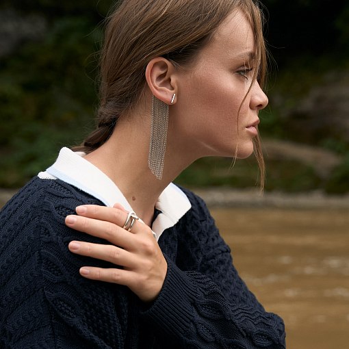 Серьга - каффа 