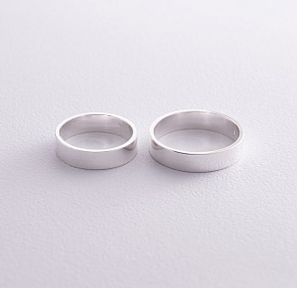 Серебряное кольцо (возможна гравировка) 112139обр №3
