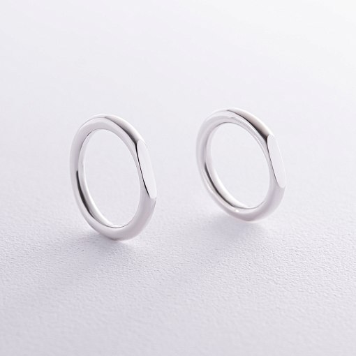 Серебряное кольцо для гравировки 112697 6