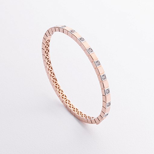 Жорсткий золотий браслет 