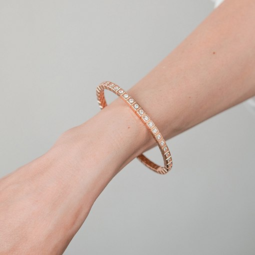 Жорсткий золотий браслет 