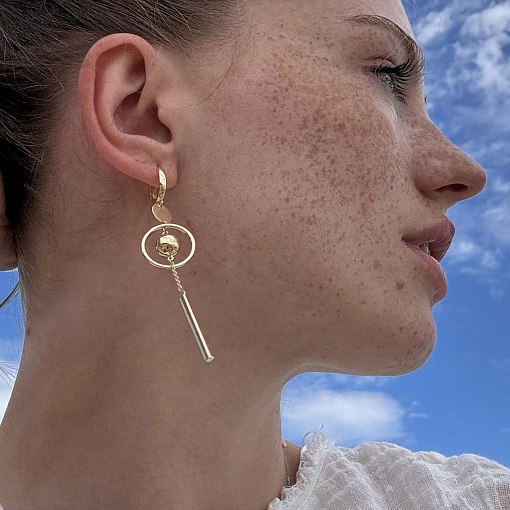 Золоті сережки 