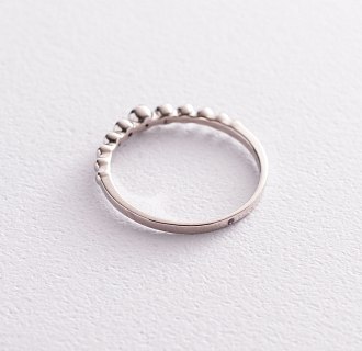 Золотое кольцо с бриллиантами 101-10019 №3