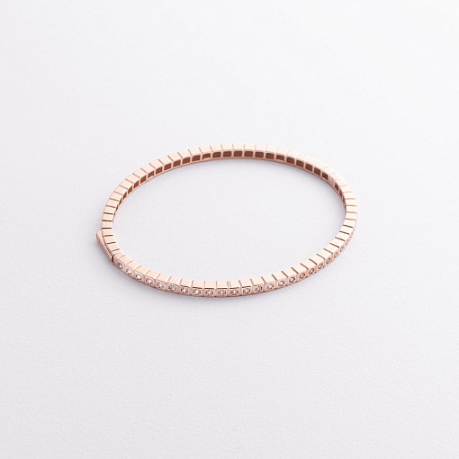 Жорсткий золотий браслет 