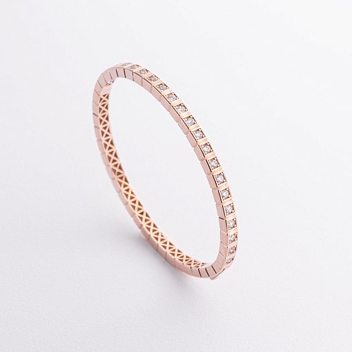 Жорсткий золотий браслет 