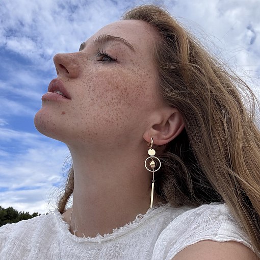 Золоті сережки 