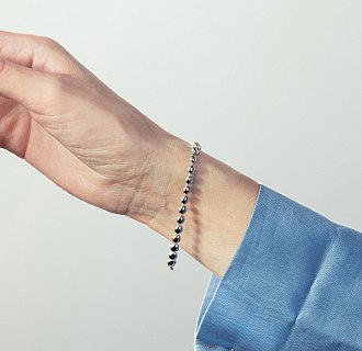 Браслет "Gloria" в белом золоте б05781 №4